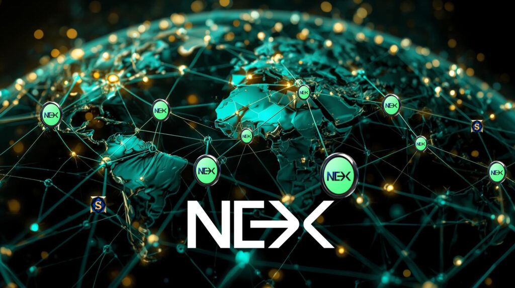 NexChain $NEX AI Layer 1 blockchain presale graphic, highlighting Stage 28, $0.112 price, 100% Testnet 2.0 bonus, and the November 28 deadline.